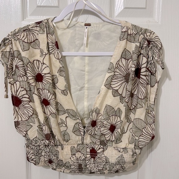 Free People Tops - Free People, Morning Sun Top, Medium, Ivory, NWOT